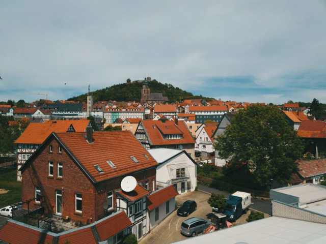 Neue Ausblicke: Blick über die Dächer zur Altstadt